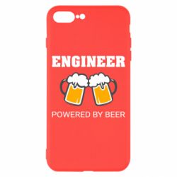 Чехол для iPhone 8 Plus Engineer Powered By Beer - PrintSalon