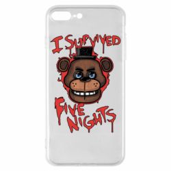 Чехол для iPhone 8 Plus Фнаф - PrintSalon