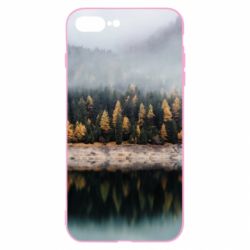 Чехол для iPhone 8 Plus Forest by the lake - PrintSalon