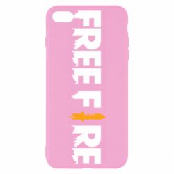 Чохол для iPhone 8 Plus Free Fire logo - PrintSalon