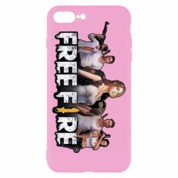 Чехол для iPhone 8 Plus Free Fire Team-PrintSalon Чехол для iPhone 8 Plus Free Fire Team