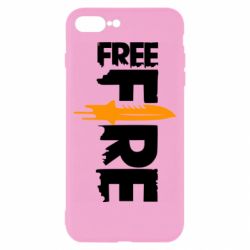 Чохол для iPhone 8 Plus Free Fire vertical logo - PrintSalon