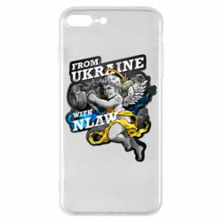 Чехол для iPhone 8 Plus From Ukraine with nlaw - PrintSalon