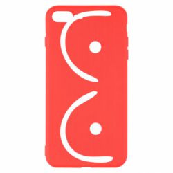 Чехол для iPhone 8 Plus Funny tits - PrintSalon