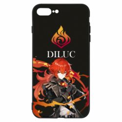 Чохол для iPhone 8 Plus Genshin Impact Diluc - PrintSalon