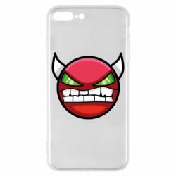Чохол для iPhone 8 Plus Geometry Dash Demon - PrintSalon