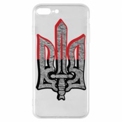 Чохол для iPhone 8 Plus Герб Украина - PrintSalon