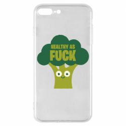 Чехол для iPhone 8 Plus Healthy as fuck - PrintSalon