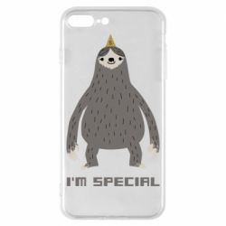 Чехол для iPhone 8 Plus I'm special Sloth - PrintSalon