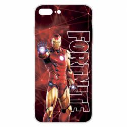 Чехол для iPhone 8 Plus Iron Man Fortnite - PrintSalon