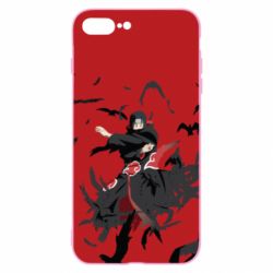 Чохол для iPhone 8 Plus Itachi Uchiha with crows - PrintSalon