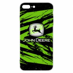 Чохол для iPhone 8 Plus John Deere and green background - PrintSalon