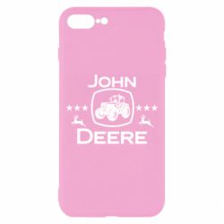 Чехол для iPhone 8 Plus John Deere and tractor fanArt - PrintSalon