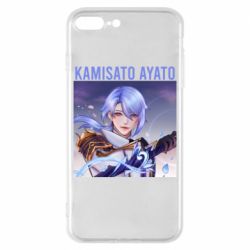 Чехол для iPhone 8 Plus Kamisato Ayato - PrintSalon