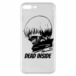 Чехол для iPhone 8 Plus Kaneki Dead Inside - PrintSalon