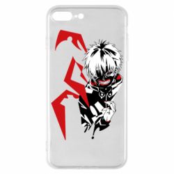 Чехол для iPhone 8 Plus Канеки Кен - PrintSalon