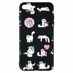 Чохол для iPhone 8 Plus Кот Саймона емоції - PrintSalon