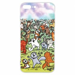 Чохол для iPhone 8 Plus Коти танцюють - PrintSalon