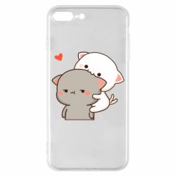 Чехол для iPhone 8 Plus Котики кохання - PrintSalon