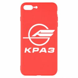 Чехол для iPhone 8 Plus КРаЗ лого - PrintSalon