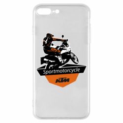 Чехол для iPhone 8 Plus KTM Sportmotorcycle Art - PrintSalon