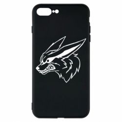 Чехол для iPhone 8 Plus Kurama line art - PrintSalon