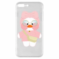 Чехол для iPhone 8 Plus Лалафанфан в свитере - PrintSalon