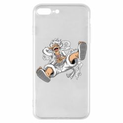 Чехол для iPhone 8 Plus Луффи пробуждение - PrintSalon