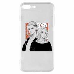 Чехол для iPhone 8 Plus Manjiro And Draken - PrintSalon