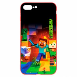 Чехол для iPhone 8 Plus Майнкрафт - PrintSalon
