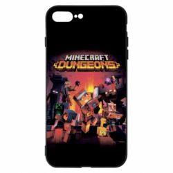 Чехол для iPhone 8 Plus Minecraft Dungeons new - PrintSalon