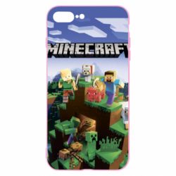 Чохол для iPhone 8 Plus Minecraft Starter - PrintSalon