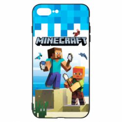 Чехол для iPhone 8 Plus Minecraft summer - PrintSalon