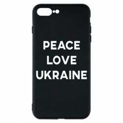 Чехол для iPhone 8 Plus Мир, любовь, Украина - PrintSalon
