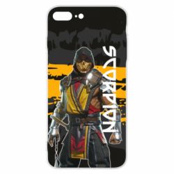 Чехол для iPhone 8 Plus Mortal Kombat-Scorpion - PrintSalon