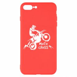 Чехол для iPhone 8 Plus Motocross sport - PrintSalon