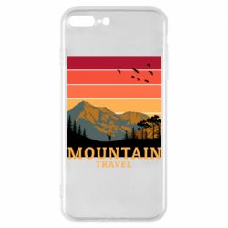 Чехол для iPhone 8 Plus Mountain travel - PrintSalon