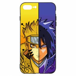 Чехол для iPhone 8 Plus Naruto Vs Sasuke-PrintSalon Чехол для iPhone 8 Plus Naruto Vs Sasuke