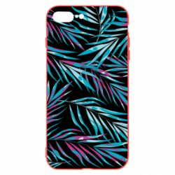 Чохол для iPhone 8 Plus Neon Palm Leaves - PrintSalon