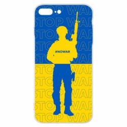 Чехол для iPhone 8 Plus Stop War Ukraine - PrintSalon