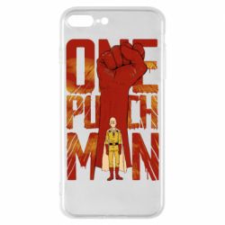 Чохол для iPhone 8 Plus One Punch Man Saitama - PrintSalon
