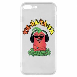 Чехол для iPhone 8 Plus Перец Эдисон и доллары - PrintSalon