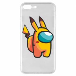 Чохол для iPhone 8 Plus Pikachu Among Us - PrintSalon