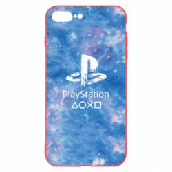 Чохол для iPhone 8 Plus Playstation on tai dai background - PrintSalon