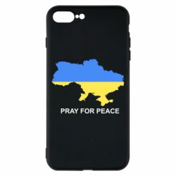 Чехол для iPhone 8 Plus Pray for peace - PrintSalon