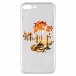 Чехол для iPhone 8 Plus Проезжая осень - PrintSalon