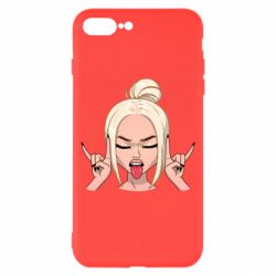 Чехол для iPhone 8 Plus Punk Girl - PrintSalon