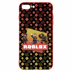 Чехол для iPhone 8 Plus Roblox Heroes 3D