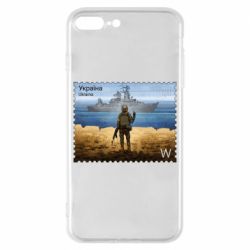 Чехол для iPhone 8 Plus русский корабль иди на@ - PrintSalon