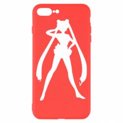 Чохол для iPhone 8 Plus Sailor Moon silhouette - PrintSalon